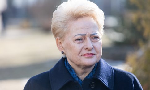 D. Grybauskaitė apie trečius metus Ukrainoje besitęsiantį karą: tai didele dalimi yra Vakarų kaltė