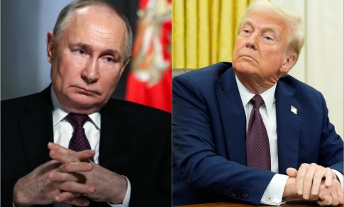 Antradienį D. Trumpas derėsis su V. Putinu dėl paliaubų Ukrainoje