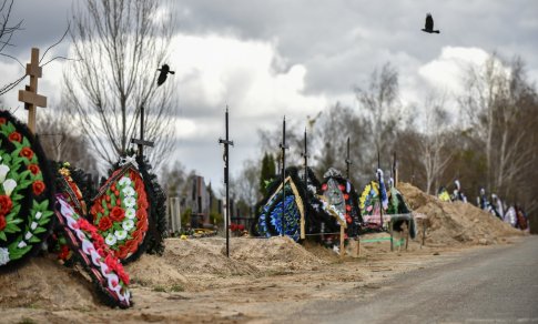 Rusijos propagandistai kuria mitą apie „rusų Bučą“ Kursko srityje