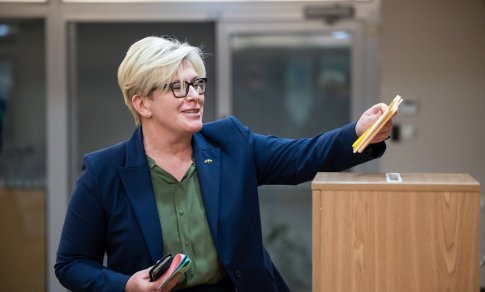 I. Šimonytė: socialdemokratai draugiškai sutarė sukišti galvas į smėlį