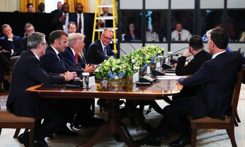 D. Trumpo, V. Zelenskio ir Europos susitikimas: kas nuspręsta?