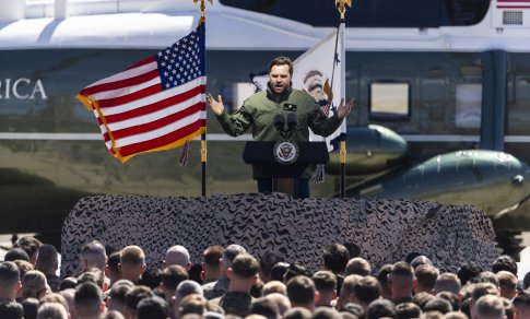 J. D. Vance'as: garantuojant Ukrainos saugumą, Europa turi prisiimti liūto dalį