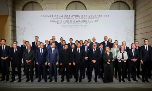 Saugumo garantijos Ukrainai: „Norinčiųjų koalicija“ pasirašė Paryžiaus deklaraciją