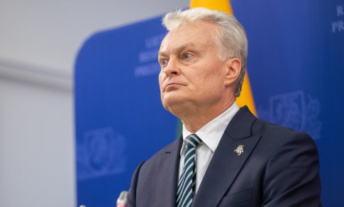 Nausėda: artimiausius dvylika mėnesių sankcijų politika Baltarusijos atžvilgiu nesikeis