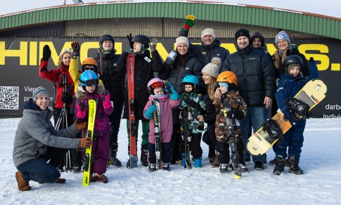 Parasnieglentininkas Rapolas Micevičius: tikiu, jog žiemos sportas populiarės