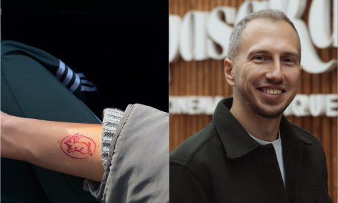„Pasakos“ kino teatrų kiškis įamžintas tatuiruotėje