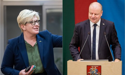 Auga Šimonytės palaikymas, Skvernelio reitingai krenta