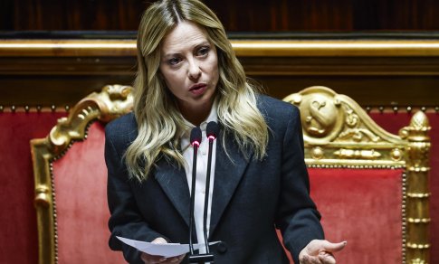 Iš Italijos premjerės – reti priekaištai popiežių užsipuolusiam Trumpui