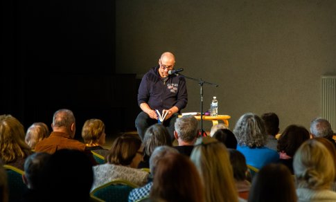 Rašytojas Sigitas Parulskis pristatė naujausias savo knygas