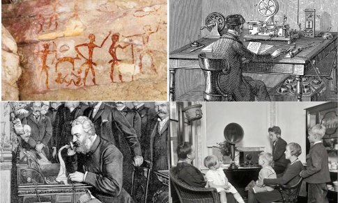 Informacijos perdavimas: nuo ugnies ir dūmų iki nematomų bangų