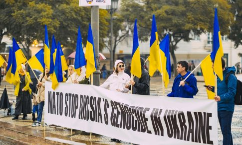 NATO narės nepritarė siūlymui skirti po vienodą dalį BVP Ukrainai