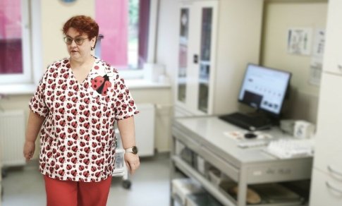 Slaugytoja Oksana: „Pacientai mane išmokė pozityvumo“