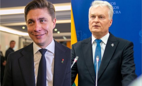 Nausėda: norisi, kad LSDP lyderis pasakęs raidę A, aiškiai ištartų ir raidę B