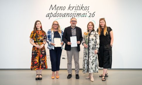 Nacionalinėje dailės galerijoje įteikti ketvirtieji Meno kritikos apdovanojimai