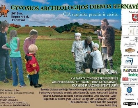 Gyvosios archeologijos dienos Kernavėje