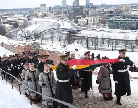 Lietuvos vėliavos pagerbimo ceremonija