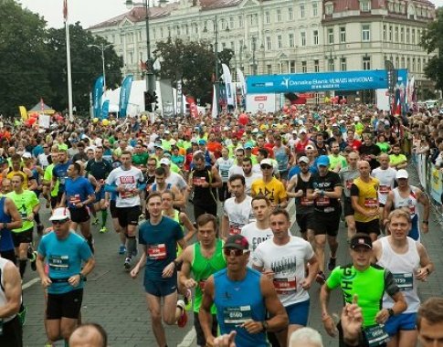 Vilniaus gatves užplūdo bėgikai