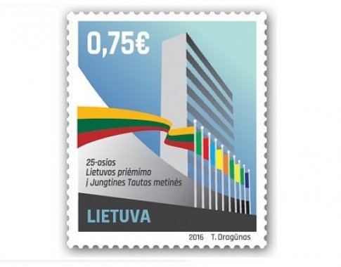 Lietuvos narystei Jungtinėse Tautose - 25 metai