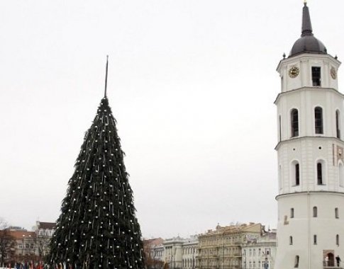 Šeštadienį sostinėje bus įžiebta pagrindinė Kalėdų eglė