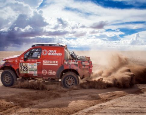 A. Juknevičiaus ir D. Vaičiulio ekipažas penktajame Dakaro ralio etape – 47-i