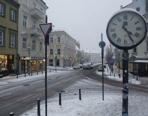 Tokia jau žiema: džiaukitės bent sniegą pamatę