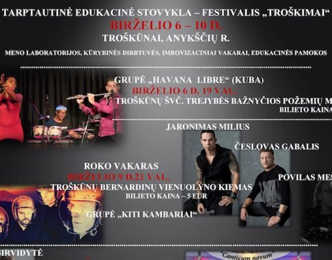 Tarptautinė edukacinė stovykla festivalis „Troškimai“