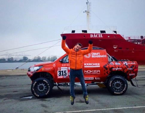 Lenktynininkas A. Juknevičius jau laukia kelionės į Peru: artėja dar vienas Dakaras