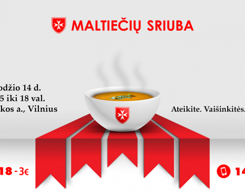 Prieš Kalėdas – labdaros akcija „Maltiečių sriuba“