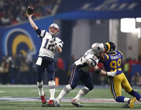 „Patriots“ triumfavo NFL čempionate, T.Brady perrašė amerikietiško futbolo istoriją „Patriots“ triumfavo NFL čempionate, T.Brady perrašė amerikietiško futbolo istoriją