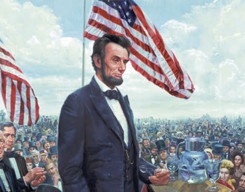 Įdomioji istorija: Abrahamas Linkolnas – didis žmogus, gimęs mažoje trobelėje