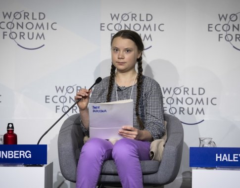 16-metė klimato aktyvistė iš Švedijos pasiūlyta kandidate Nobelio taikos premijai gauti