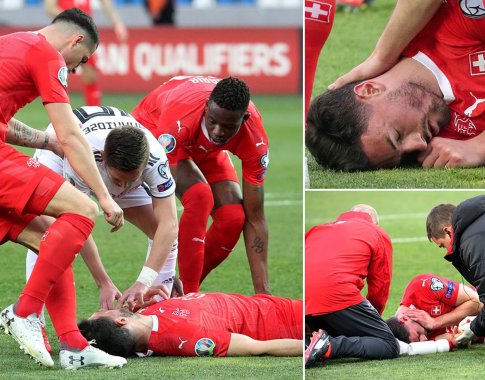 Pamatykite: liežuvį prarijusiam futbolininkui gyvybę išgelbėjęs varžovas užkariavo žmonių širdis Pamatykite: liežuvį prarijusiam futbolininkui gyvybę išgelbėjęs varžovas užkariavo žmonių širdis