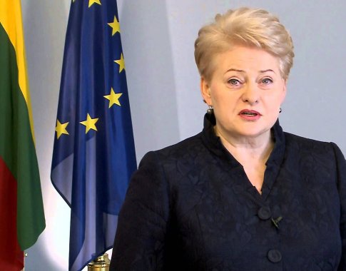 D.Grybauskaitė: „Europos Sąjunga - mūsų politinio, socialinio ir gynybinio saugumo garantas“ D.Grybauskaitė: „Europos Sąjunga - mūsų politinio, socialinio ir gynybinio saugumo garantas“