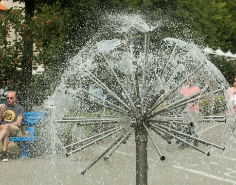 Vilniaus miesto savivaldybė fontanų remontui ketina skirt 145 tūkst. eurų
