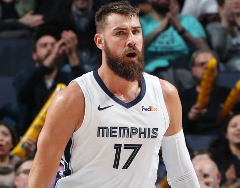 Lietuvis J.Valančiūnas toliau gins „Grizzlies“ garbę Lietuvis J.Valančiūnas toliau gins „Grizzlies“ garbę