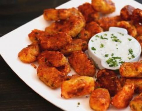 Greitam užkandžiui: orkaitėje kepti bulvių kroketai su sūriu (video) Greitam užkandžiui: orkaitėje kepti bulvių kroketai su sūriu (video)