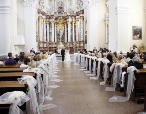 Sostinėje susituokė jau 4 tūkst. porų ir ribų meilei nėra