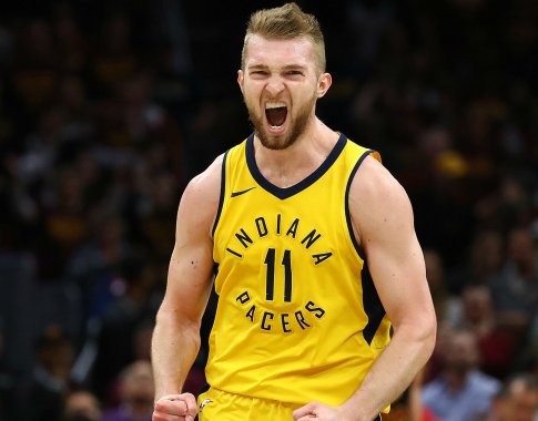 D. Sabonis NBA pasiekė naują atkovotų kamuolių rekordą