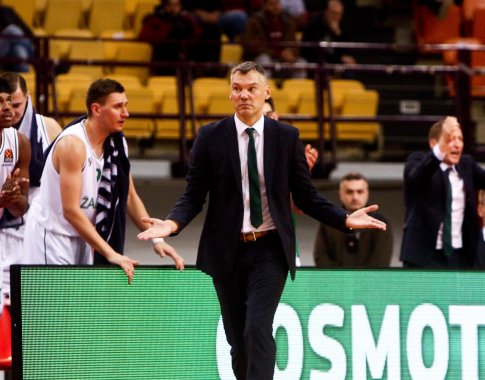 Š. Jasikevičius: „Negalime žaisti rungtynių iki 85 taškų“