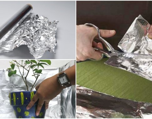 11 būdų, kaip galima panaudoti aliuminio foliją namų ūkyje