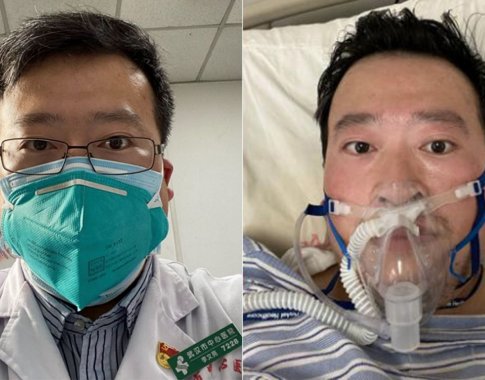 Kinijos medikas, vienas pirmųjų perspėjęs dėl koronaviruso plitimo, po mirties tapo tėvu
