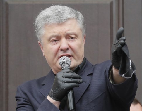 Ukrainos teismas nagrinėja buvusio prezidento P. Porošenkos bylą