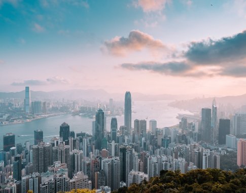 Kinija priėmė saugumo įstatymą Honkongui