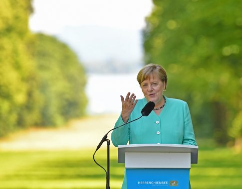 A. Merkel: ES gynyba iš JAV pusės nebėra savaime suprantamas dalykas