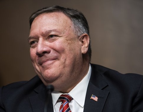 M. Pompeo: JAV darys viską, ką gali, kad „Nord Stream 2“ nekeltų grėsmės Europai