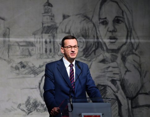 Lenkijos premjeras pavadino Rusiją „priešišku režimu“