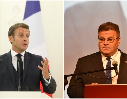 L. Linkevičiaus reakcija į E. Macrono pasisakymus: dialogas su Rusija geriau nei jo nebuvimas