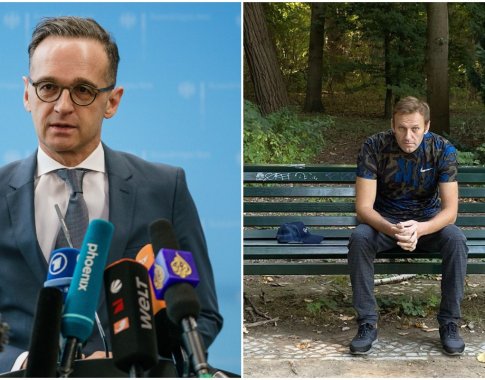 Vokietijos URM vadovas sukritikavo Rusiją dėl A. Navalno apnuodijimo