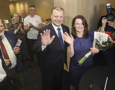 S. Skvernelis: džiaugiuosi, kad žmona turi drąsos S. Skvernelis: džiaugiuosi, kad žmona turi drąsos