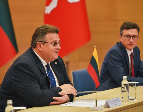 L. Linkevičius: nebeaišku, su kuo Baltarusijoje kalbėti dėl Astrave AE paleidimo